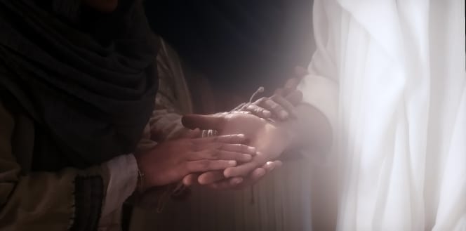 Christ's hands
