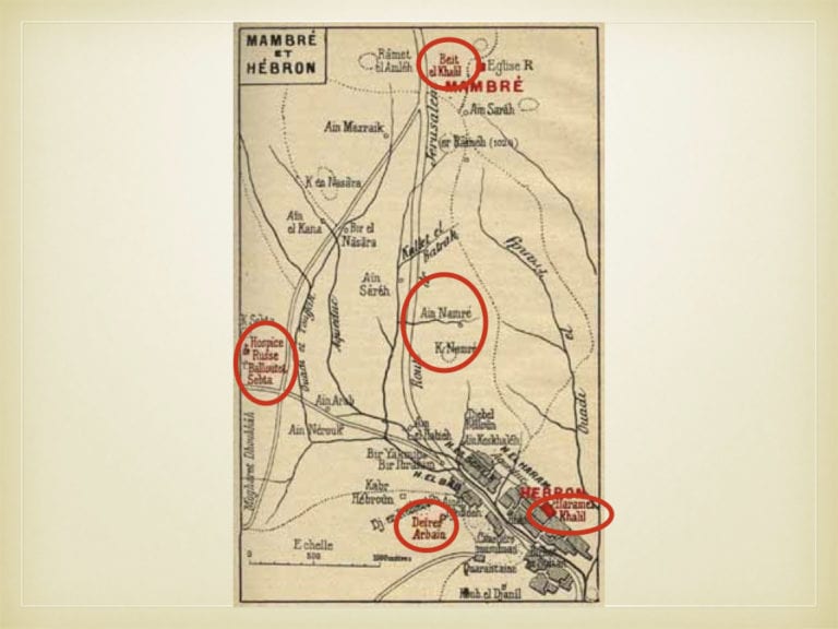 Abraham’s Hebron: Then and Now, Part 5: Mamre (Old Testament Gospel Doctrine Lesson 8E)