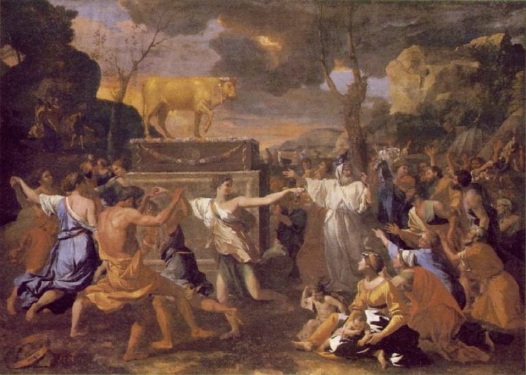 Poussin-Golden Calf