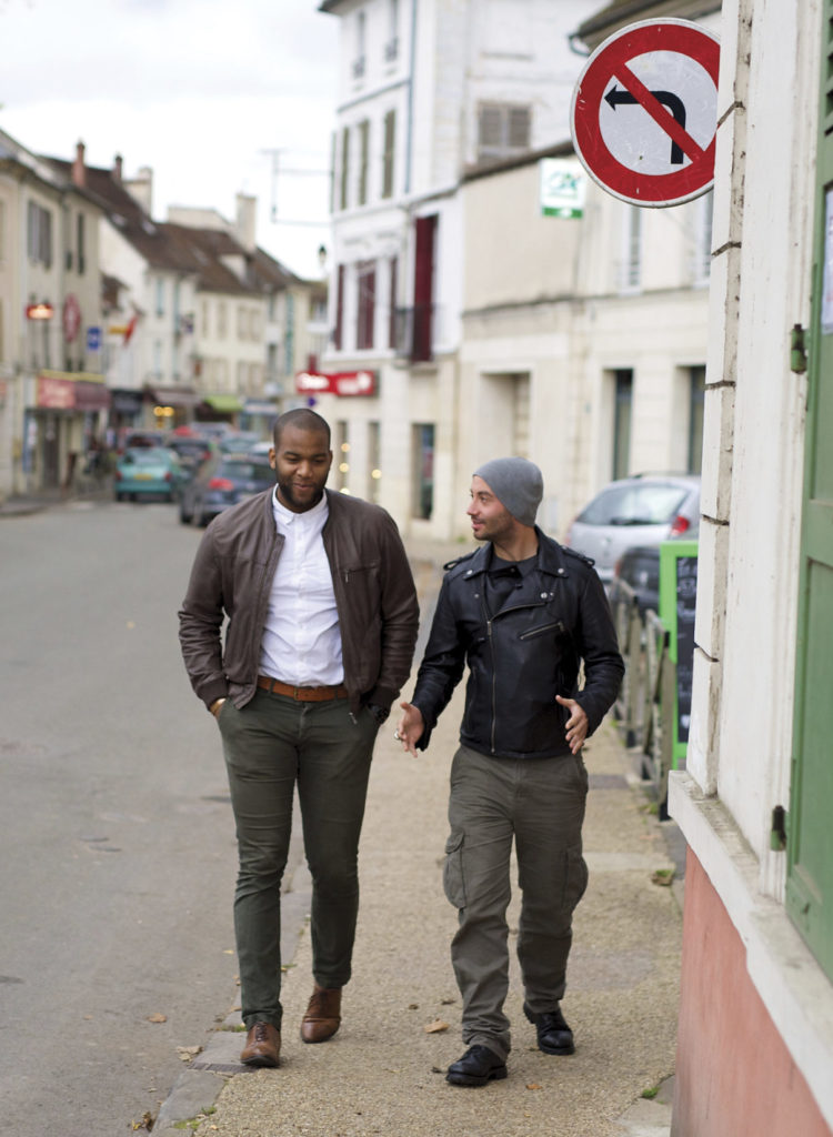france_friends_men_streets_walking_talking
