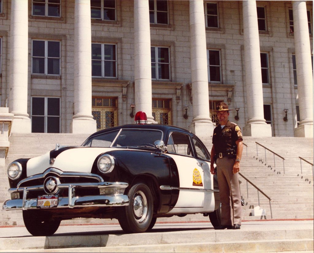 Les Langford with Ford