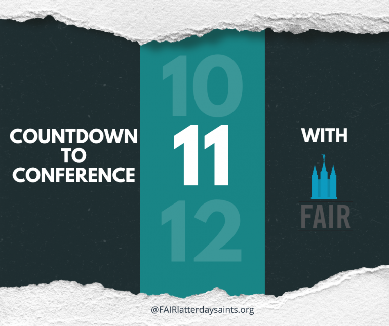 11 Countdown to Conference