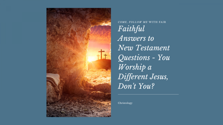 2023 0403 Different Jesus (YouTube Thumbnail)