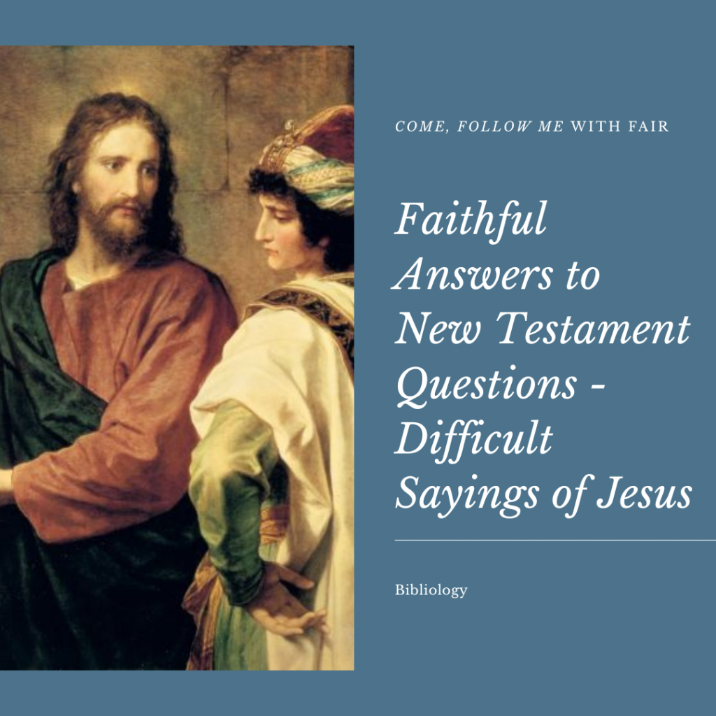 2023 0508 Difficult Sayings of Jesus Instagram