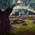 2023 25a painting_gethsemane_grove_colorful_hegsted