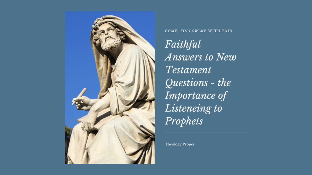 2023 0731 Prophets (YouTube Livestream Video)