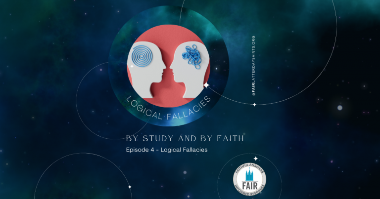 By Study and By Faith - Logical fallacies (Facebook Post (Landscape))
