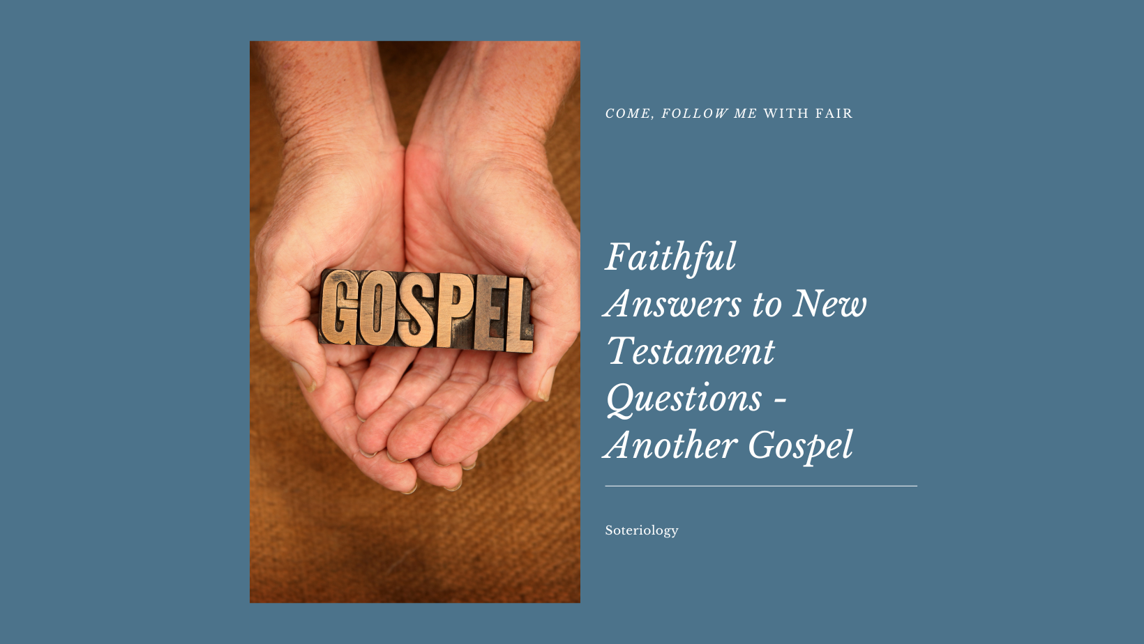 2023 0925 Another Gospel (Facebook Cover)