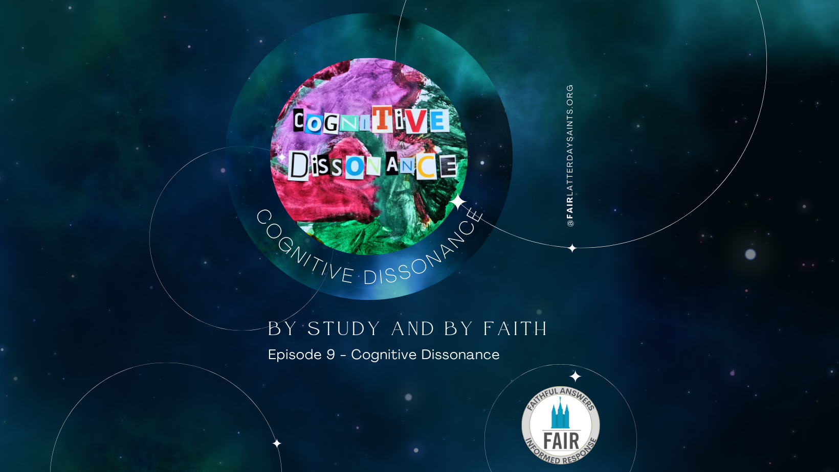 By Study and By Faith - 9 Cognitive Dissonance (Facebook Cover)