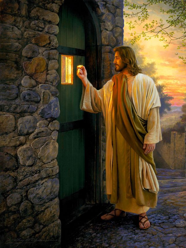 2023 50b Christ at the door