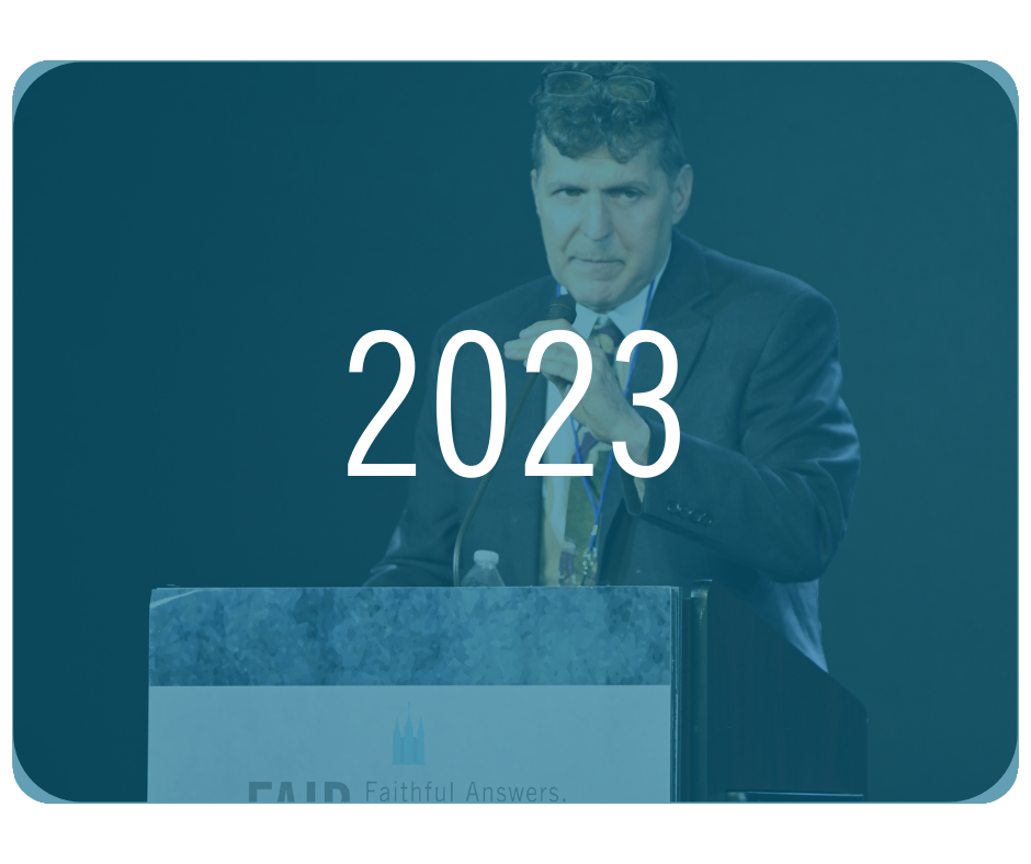 Don Bradley presenting at the 2023 FAIR Conference