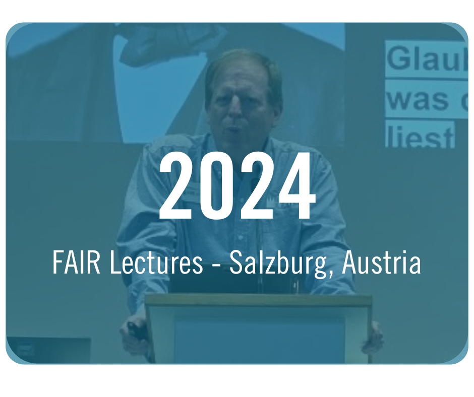 FAIR Lectures Salzburg 2024