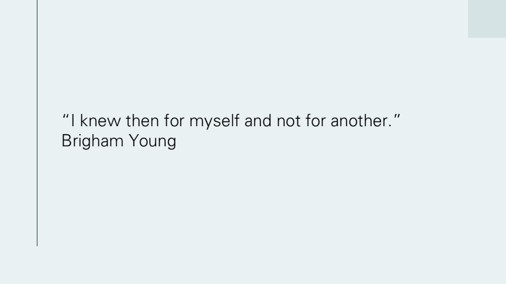 Brigham Young Mormon Leader