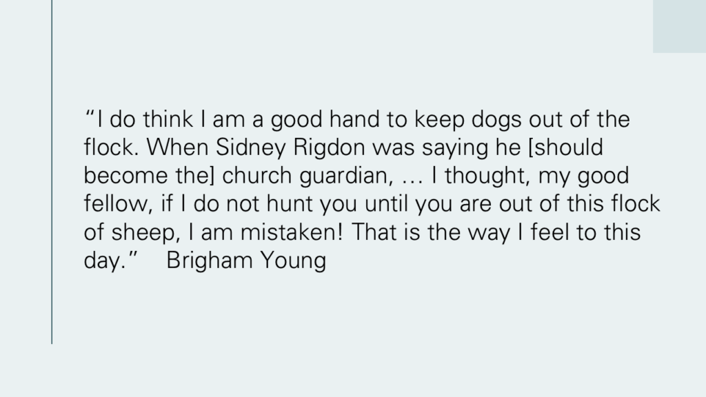 Brigham Young Mormon Leader