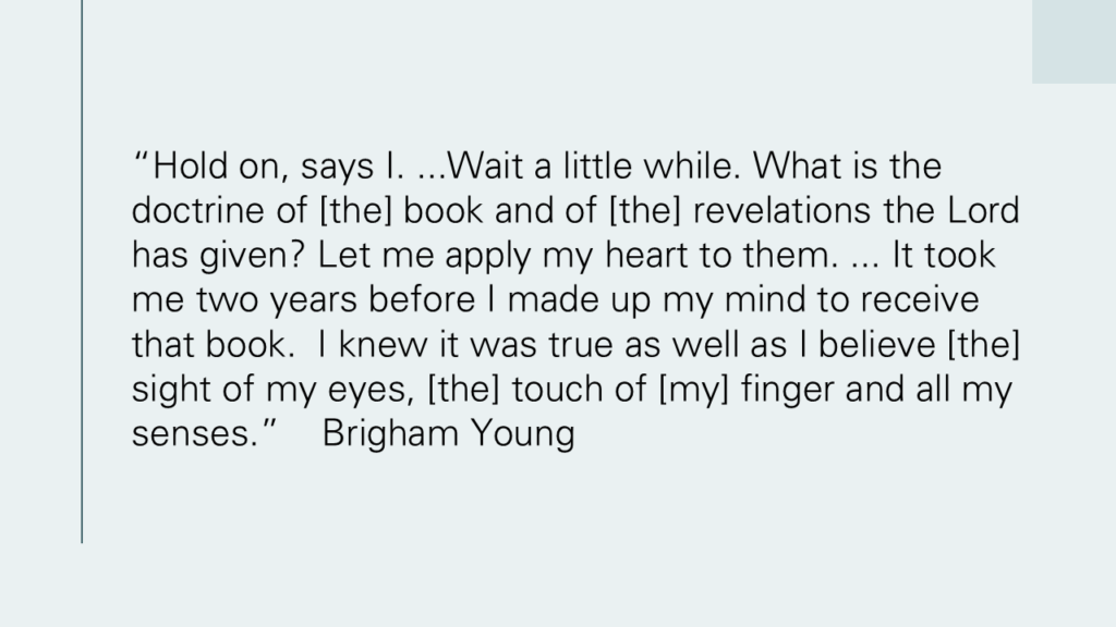 Brigham Young Mormon Leader