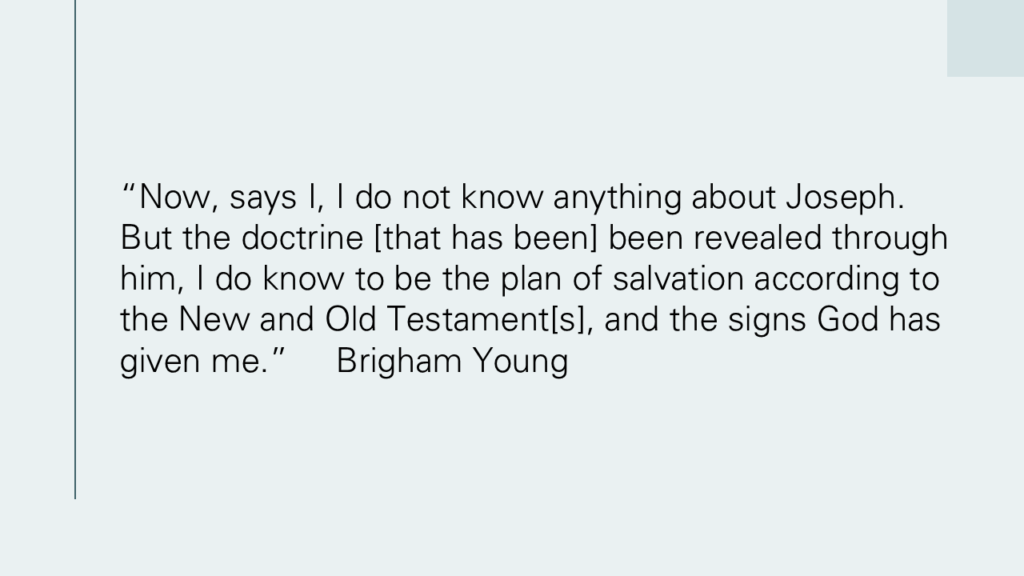 Brigham Young Mormon Leader