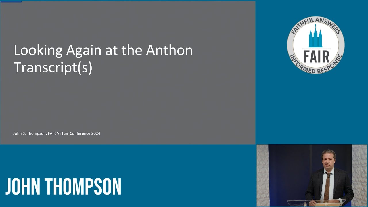 looking again at the Anton transcript