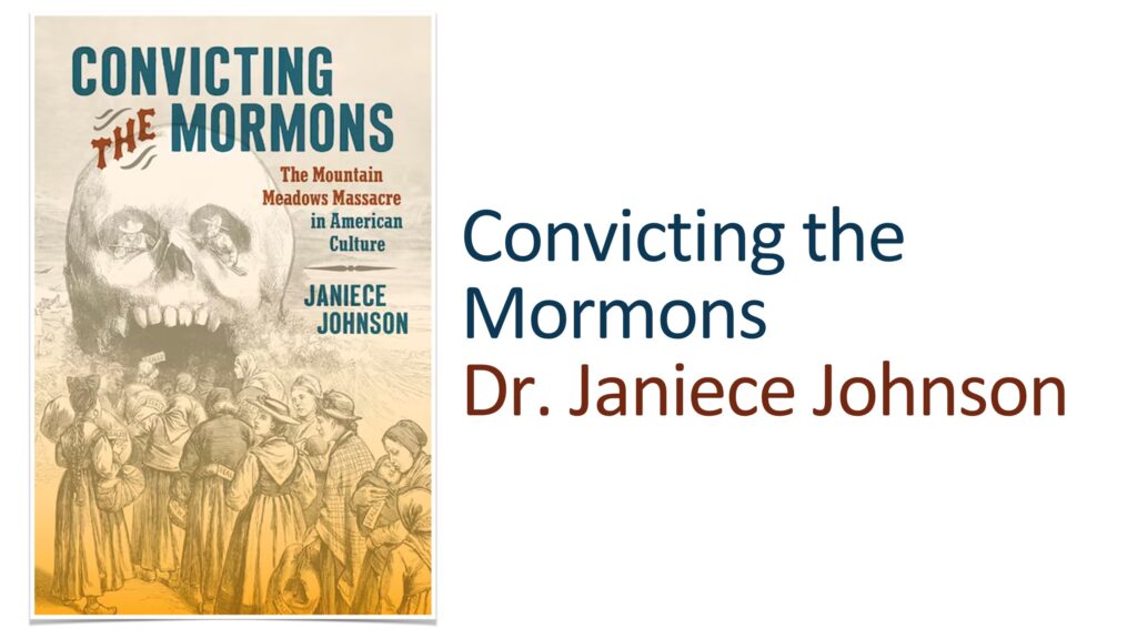 opening slide: a picture of the cover of Dr. Johnson's book Convicting the Mormons