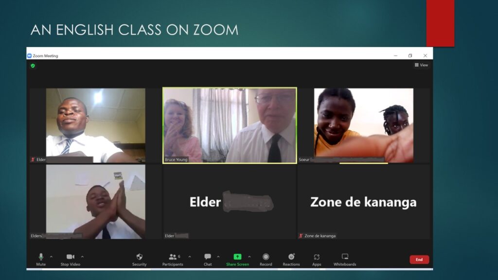 Latter-day Saints in the Democratic Republic of the Congo gathered for worship and gospel study.