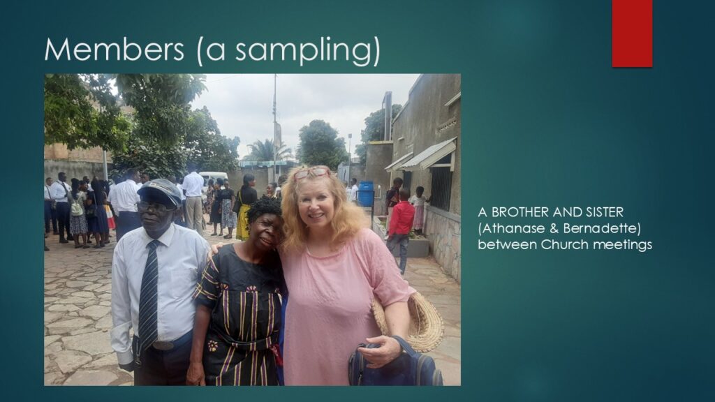 Latter-day Saints in the Democratic Republic of the Congo gathered for worship and gospel study.