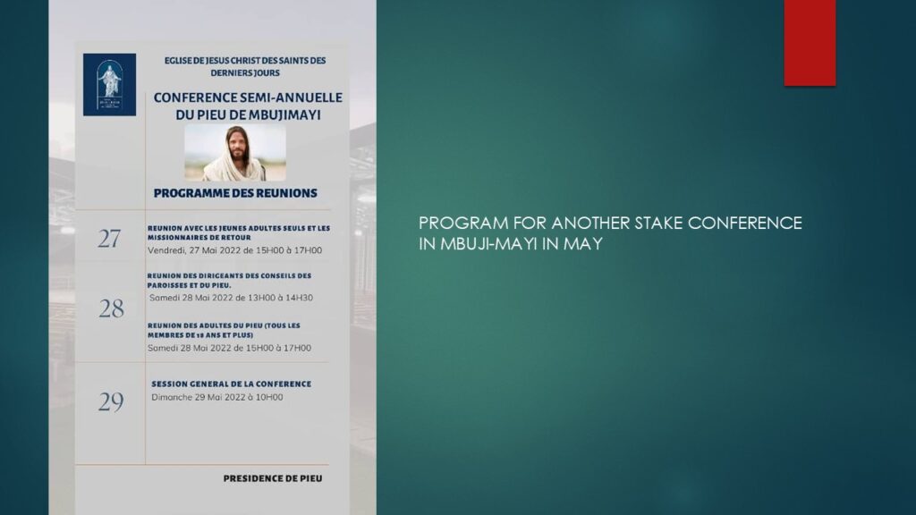 Latter-day Saints in the Democratic Republic of the Congo gathered for worship and gospel study.