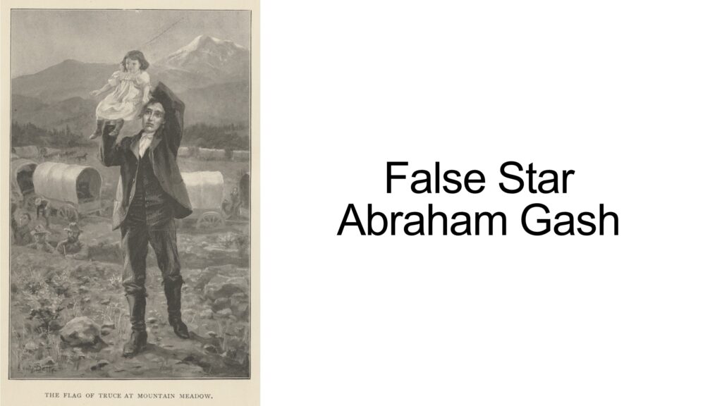 False star Abraham Gash