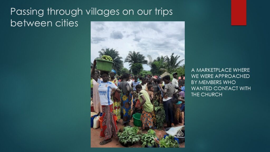 Latter-day Saints in the Democratic Republic of the Congo gathered for worship and gospel study.