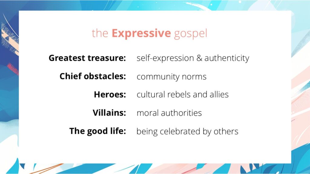 The Gospel Lens Christ the Center of your worldview: the expressive gospel defined