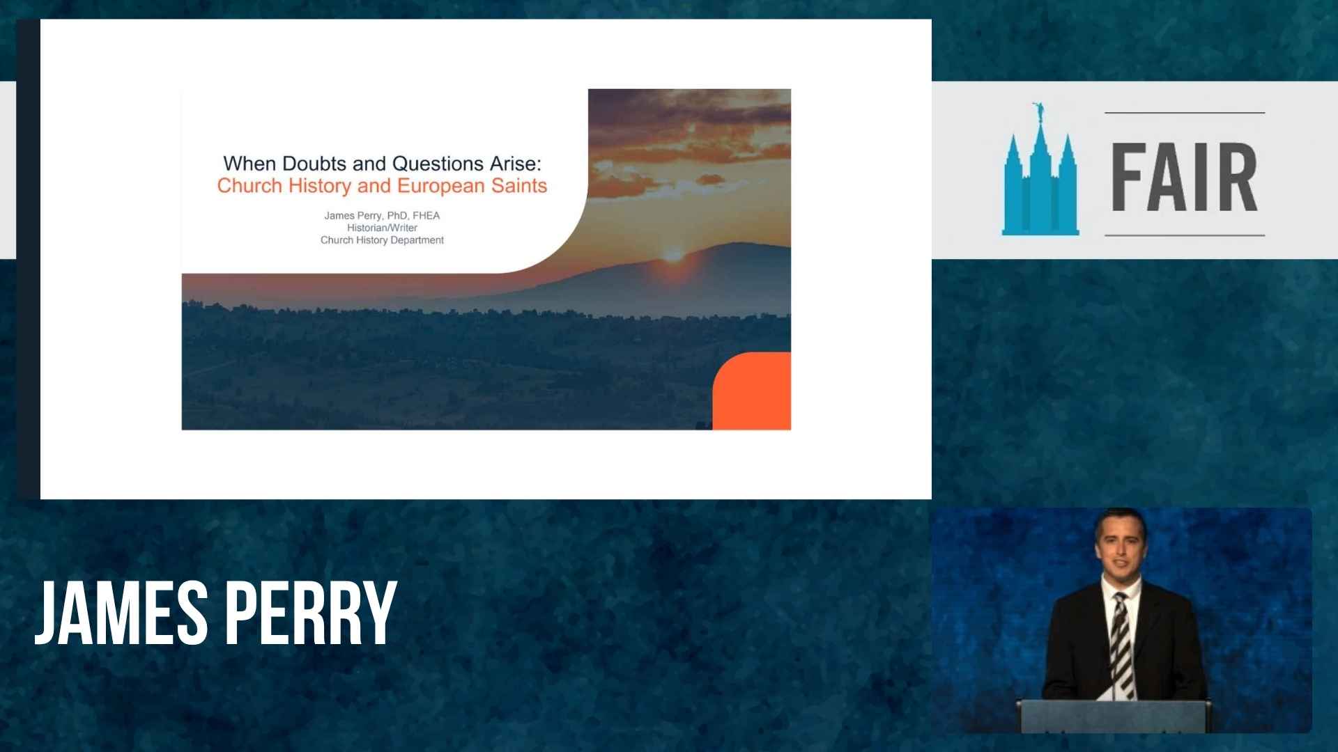 James Perry main image on talk page