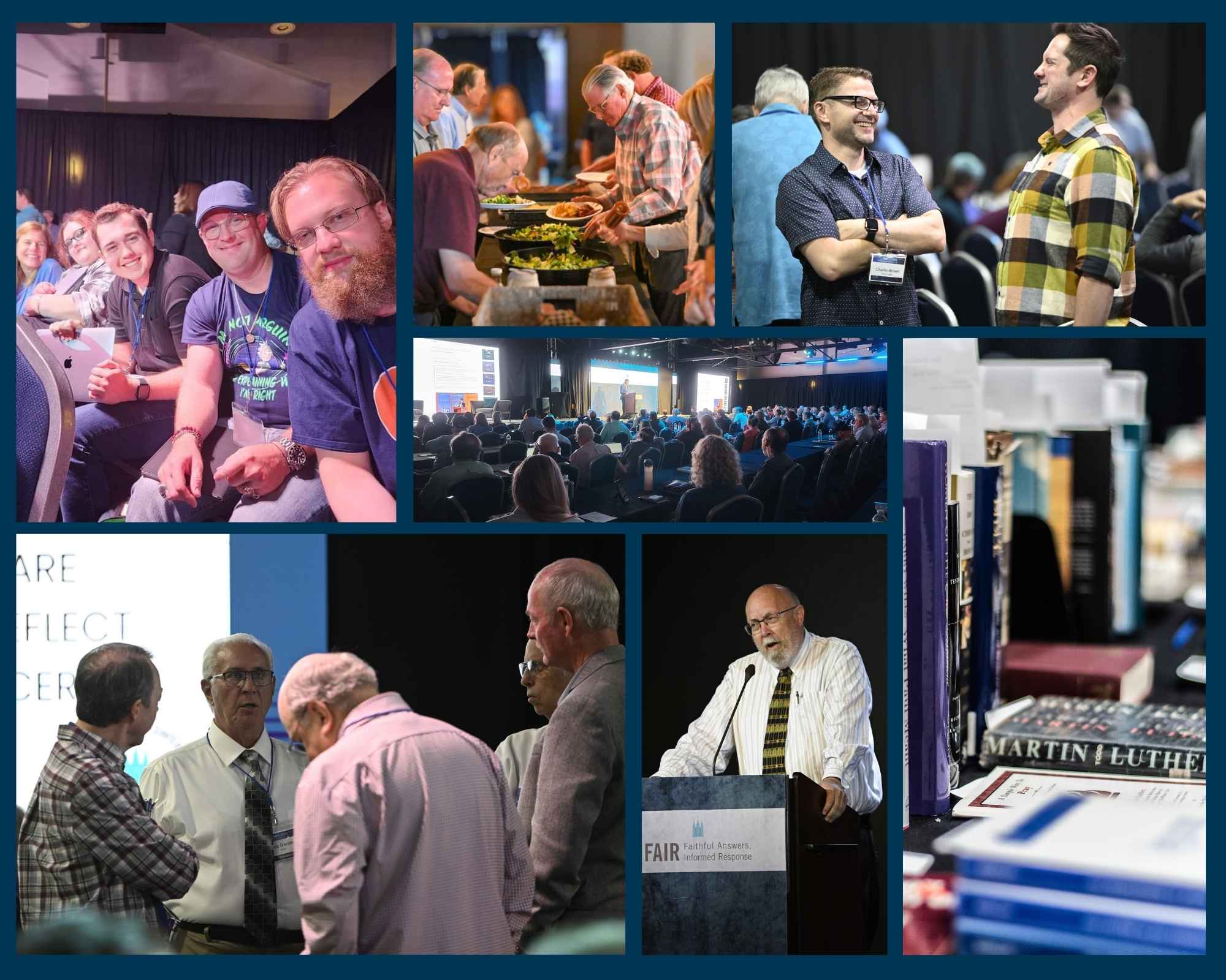 FAIR conference collage