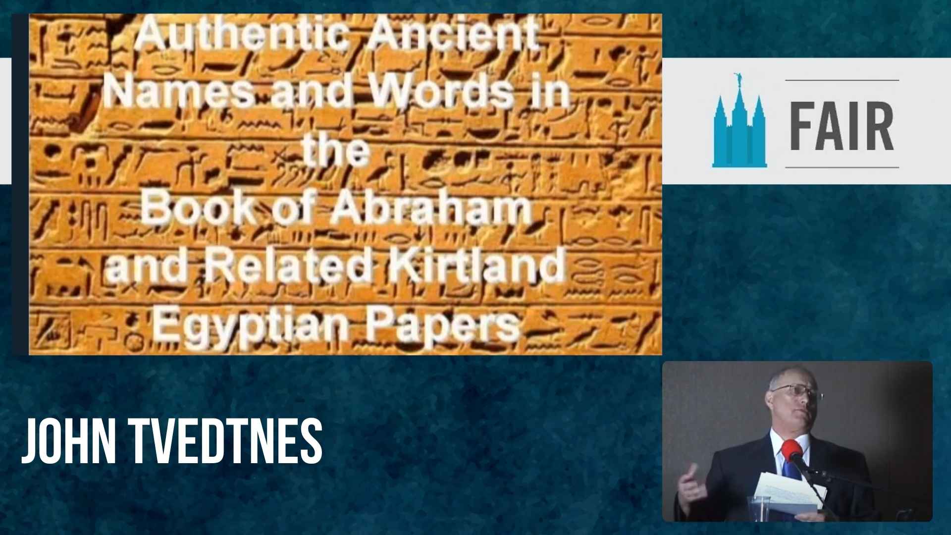 John Tvedtnes main image