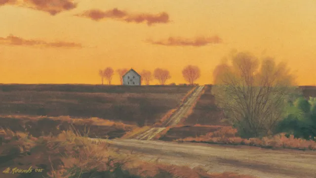 Historic site of Far West, Missouri, where early Saints gathered and planned to build a temple.