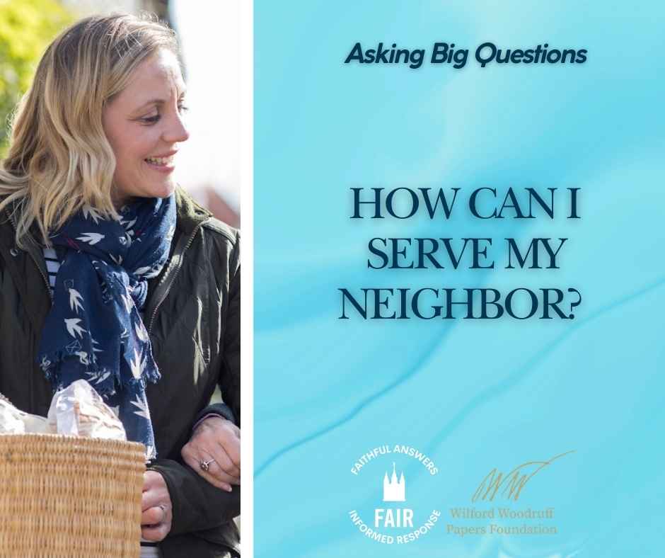 How Can I Serve My Neighbor - Facebook Post