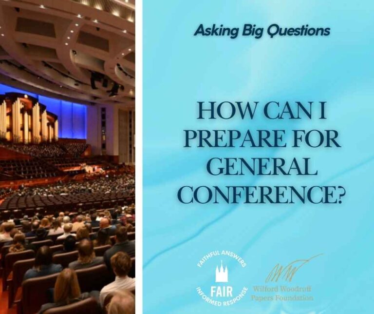 Prepare for General Conference - Facebook Post
