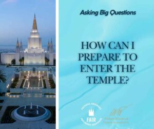 Prepare for Temple - Facebook Post