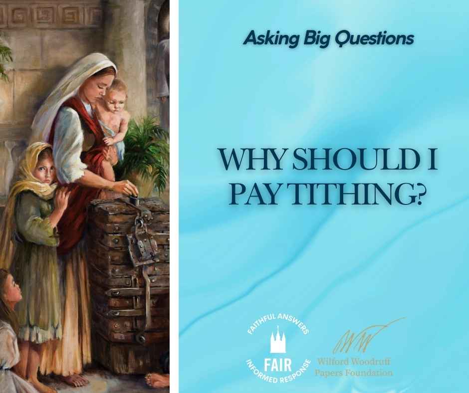 Why Should I Pay Tithing - Facebook Post