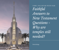 Why Temples?