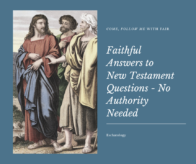 No Authority Needed?